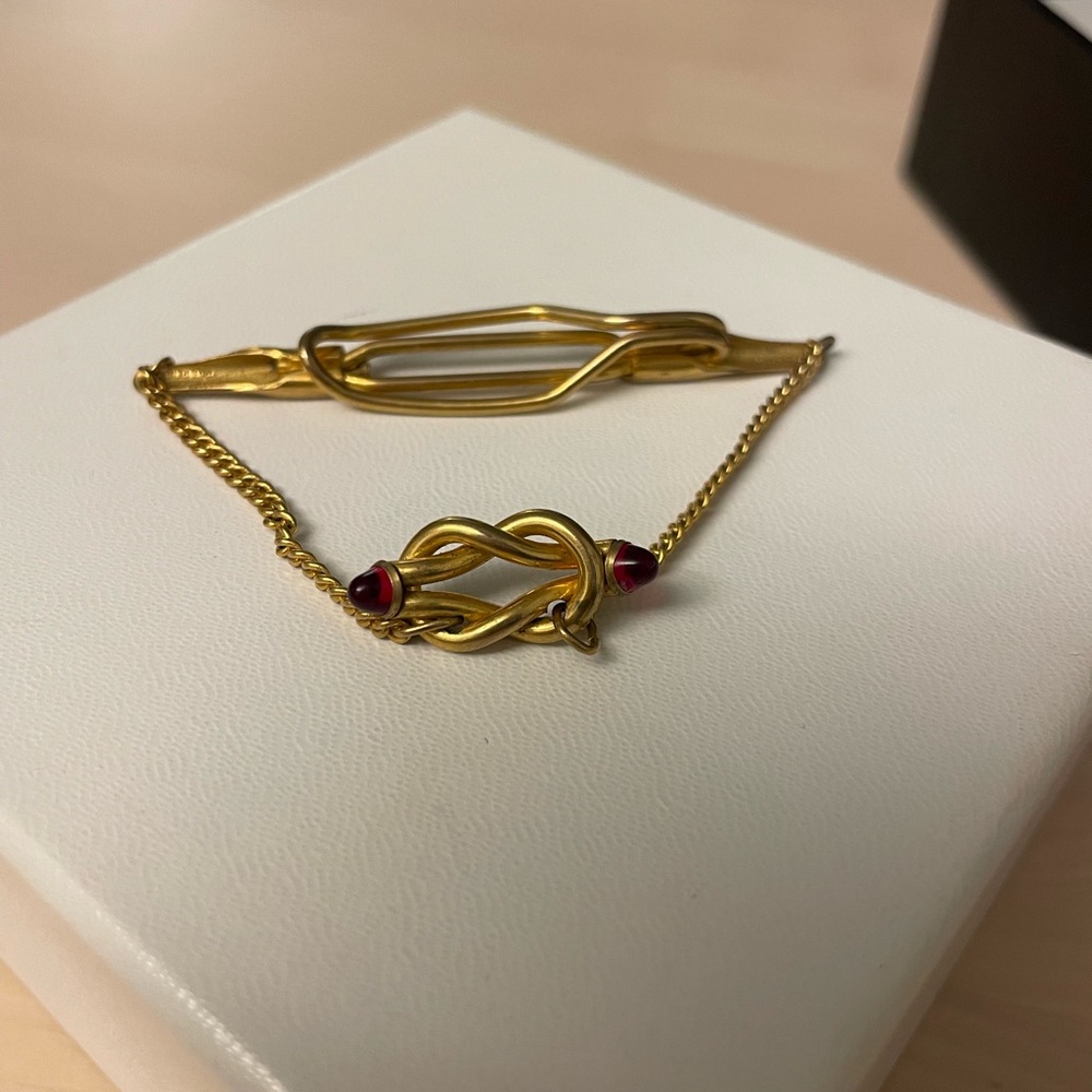 Vintage Anson tie bar clip